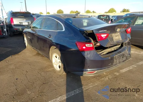 2017 Chevrolet Malibu Ls из США, поврежденный, VIN 1G1ZB5ST0HF201808